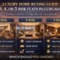 3 vs 4 vs 5 BHK Luxury Flats in Gurgaon – Complete Buying Guide 2026